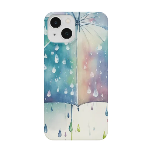 水彩風雨の風景 Smartphone Case