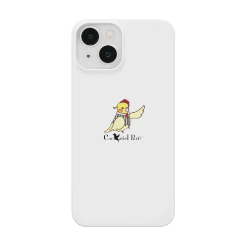 Cockatiel PartYビッグロゴアイテム(ロゴ黒文字) Smartphone Case