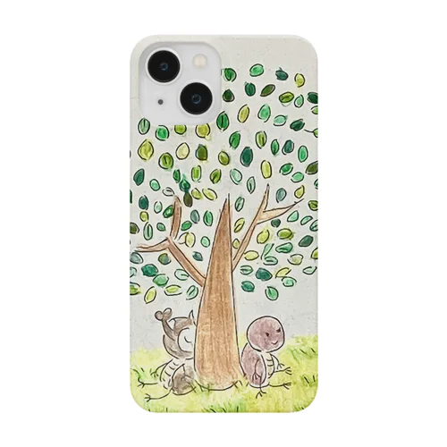 カブ君とカブミちゃん、ひと休み。 Smartphone Case