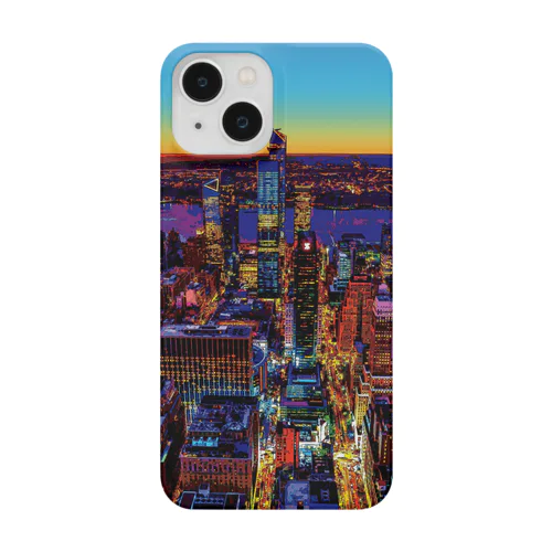 ニューヨーク マンハッタンの夕暮れ Smartphone Case