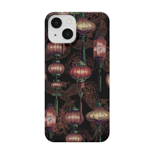 花鳥提灯柄RD Smartphone Case