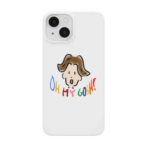 OH MY GOSH なショートヘアの女の子 Smartphone Case