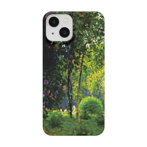 モネ モンソー公園 スマホケース 人気おしゃれ絵画iPhoneケース 背面ケース Smartphone Case