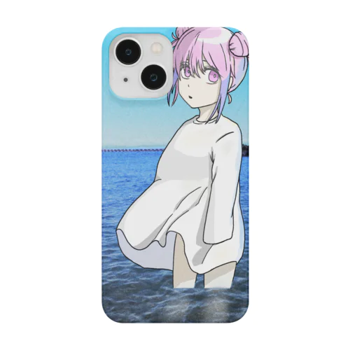 浜辺と少女 Smartphone Case