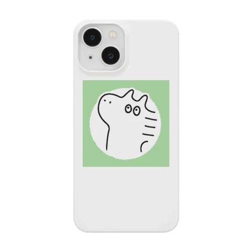 グリーン背景umaくん Smartphone Case