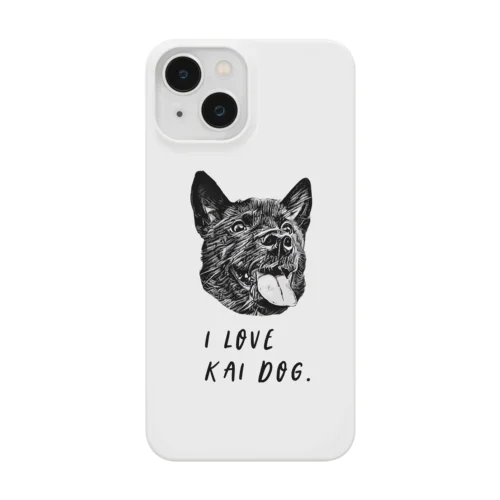 I Love Kai Dog. スマホケース