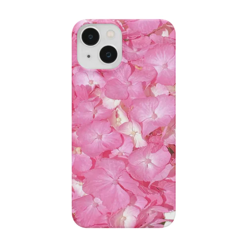 ピンクの紫陽花 Smartphone Case