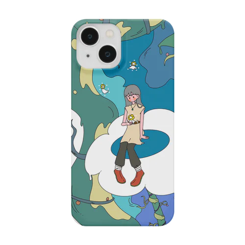 巨大樹林に住む女の子 Smartphone Case