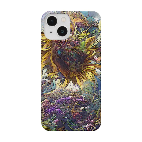 抽象画風｢夏｣ Smartphone Case