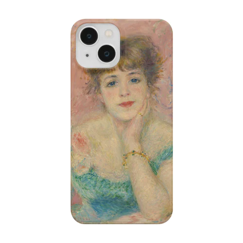 女優ジャンヌ・サマリーの肖像 / Portrait of the Actress Jeanne Samary Smartphone Case