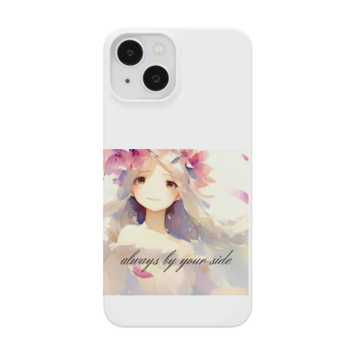 水彩画少女 Smartphone Case