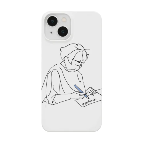 手紙を書くおばあちゃん Smartphone Case