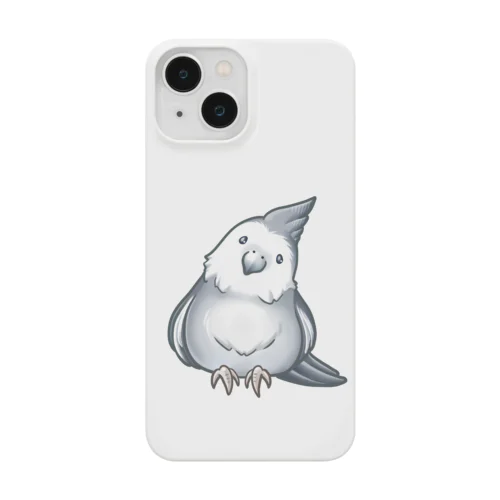 オカメインコ（ホワイトフェイス） Smartphone Case