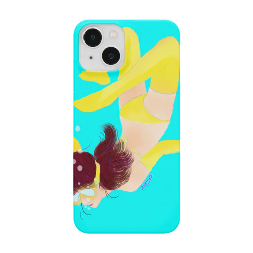 yellow diver Smartphone Case