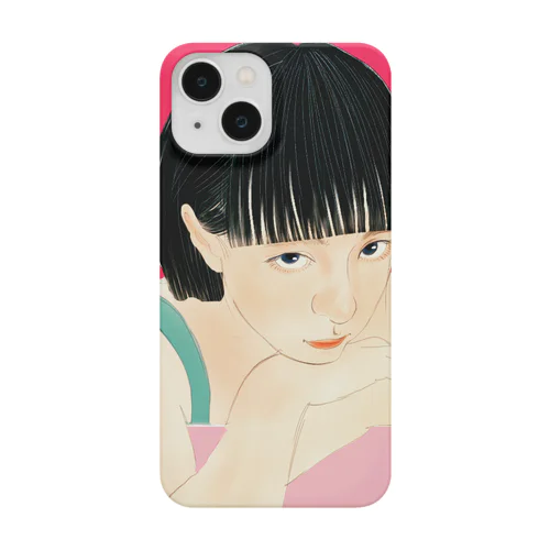 pink girl Smartphone Case