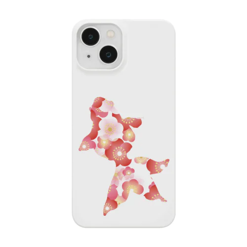 和柄・金魚（赤） Smartphone Case