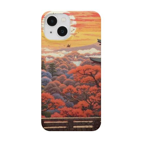 京都風の浮世絵 其の壱 Smartphone Case