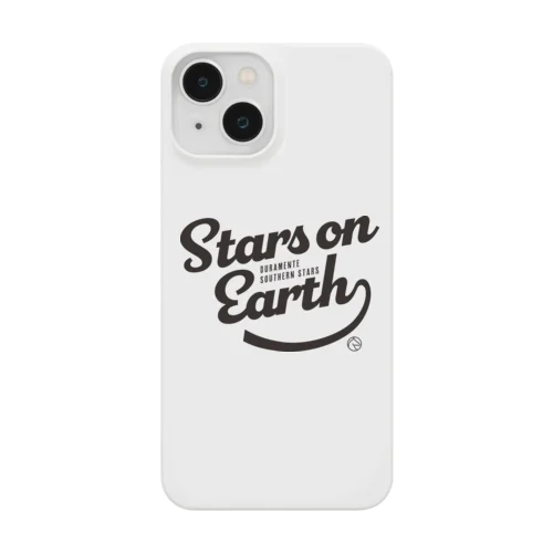 スターズオンアース（タイポグラフィBLACK） Smartphone Case