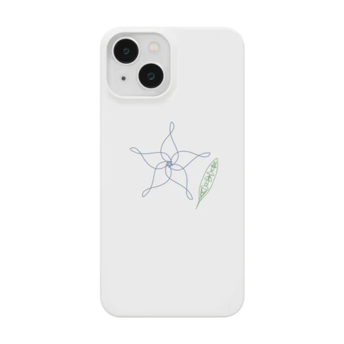 紺の桔梗 Smartphone Case