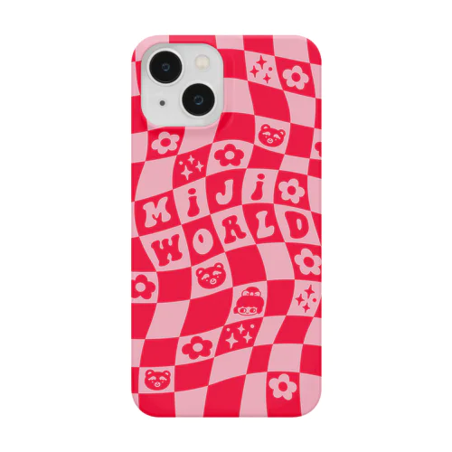 くねくね ❤️ Red Smartphone Case