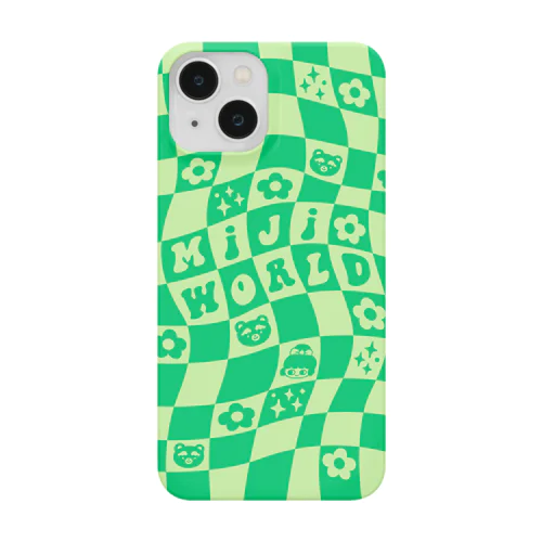 くねくね 💚 Green スマホケース