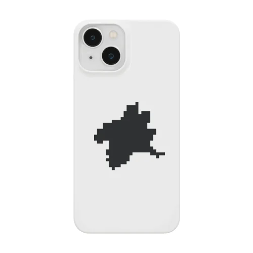 ドット絵ぐんま24 ブラック Smartphone Case