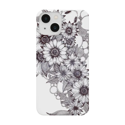 【猫田のアナログ】 flofish-フロフィッシュ- iPhone Smartphone Case