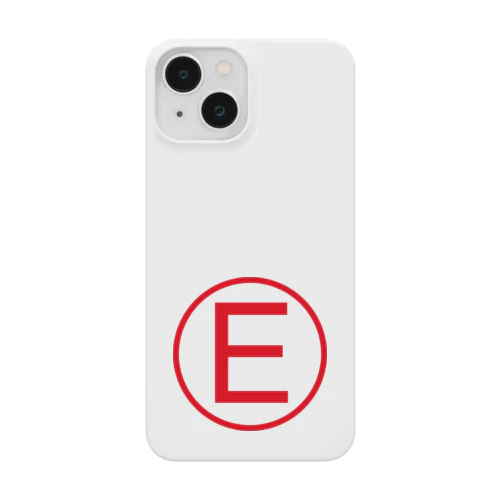 F1の消火装置Fire Extinguisherを示すEマークのデザインです! Smartphone Case
