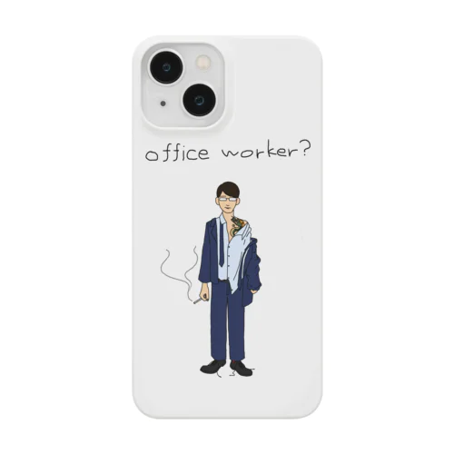 office worker? スマホケース