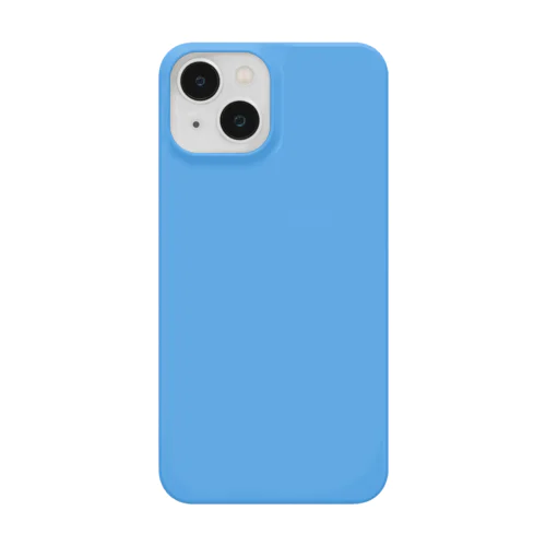 こだわり抜かれたブルー Smartphone Case