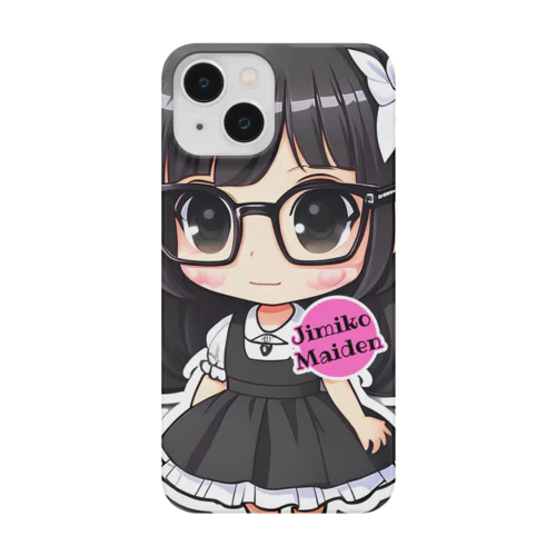 【Jimiko Maiden】メイド地味子さん（アクリルスタンド）（iPhoneケース） Smartphone Case