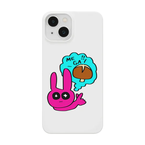 目がMEGAシイタケ Smartphone Case