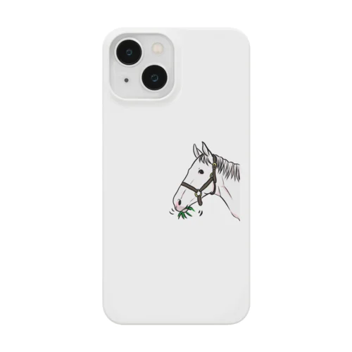 あし毛のモグモグ馬 Smartphone Case