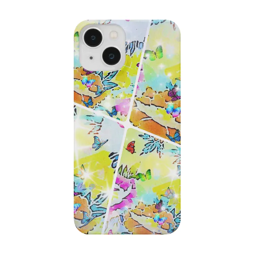 花模様和柄グッズ Smartphone Case