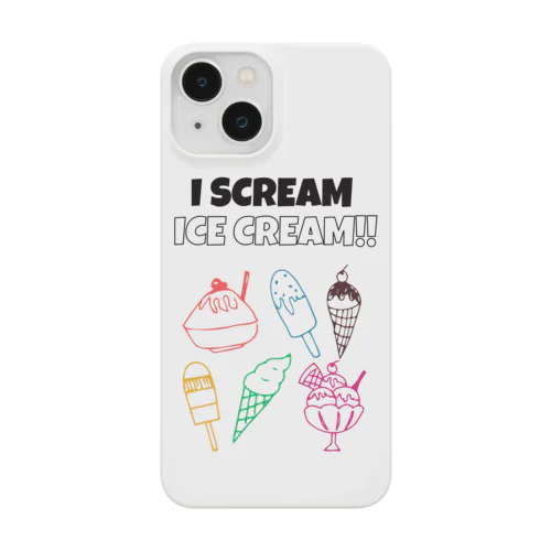 I SCREAM スマホケース