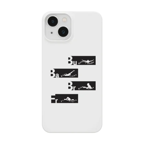 4泳法カラー（B） Smartphone Case