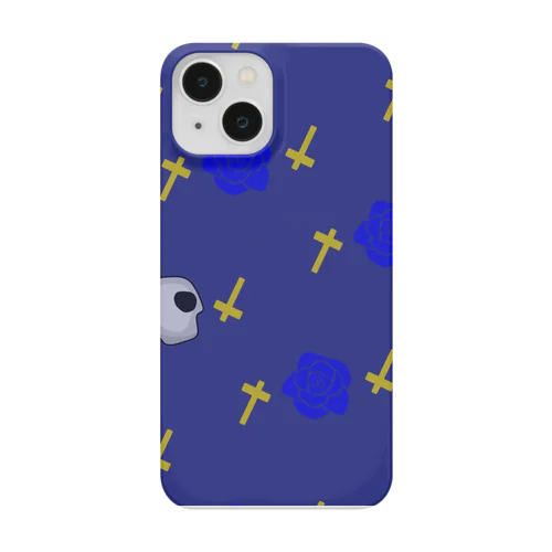 小川馨モチーフパターン柄（名前のない怪物さんコラボ） Smartphone Case