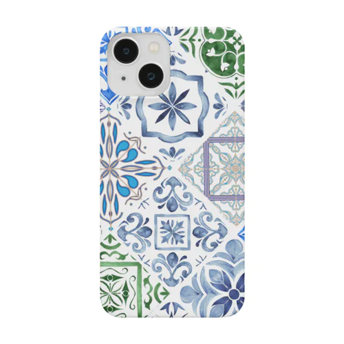 なんか涼し気で可愛いやつ（ちょっとだけグリーン） Smartphone Case