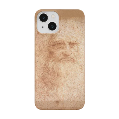 レオナルド・ダ・ヴィンチ　絵画アートシリーズ　自画像 Smartphone Case