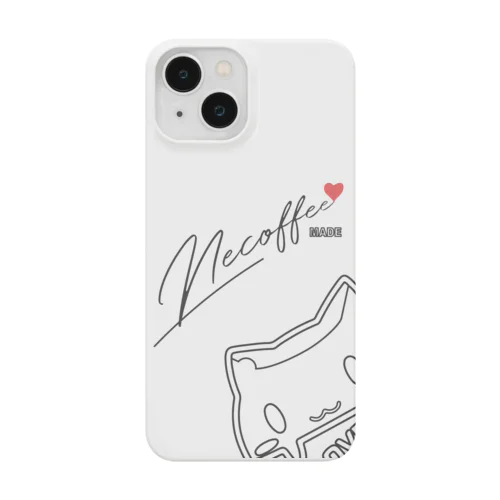 Tシャツペット、ネコーヒーLOVEぃちゃん❤️ Smartphone Case