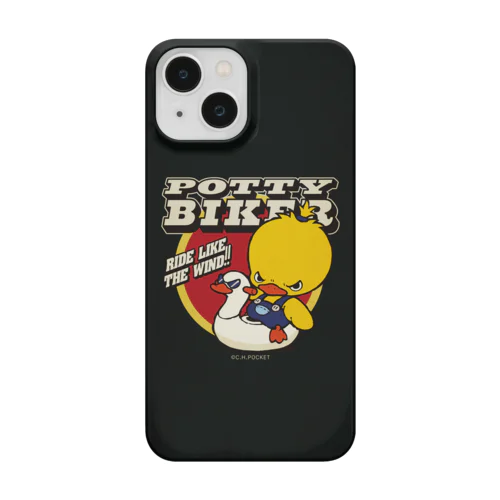 ミック【POTTY BIKER】BLACK Smartphone Case