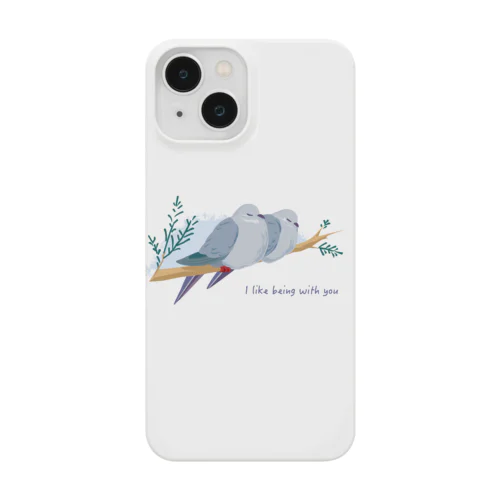 中庭のハト iPhone Smartphone Case