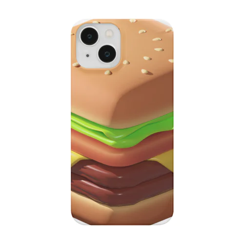 Cube Hamburger スマホケース