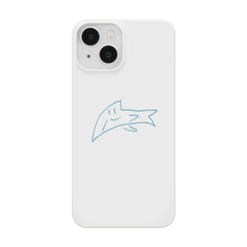 俺が描いたイルカが一番可愛い Smartphone Case
