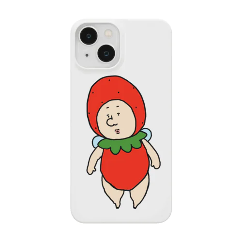 いちごの妖精さん  一匹のときもあるよ Smartphone Case