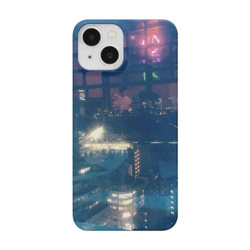 渋谷、夜、プール Smartphone Case