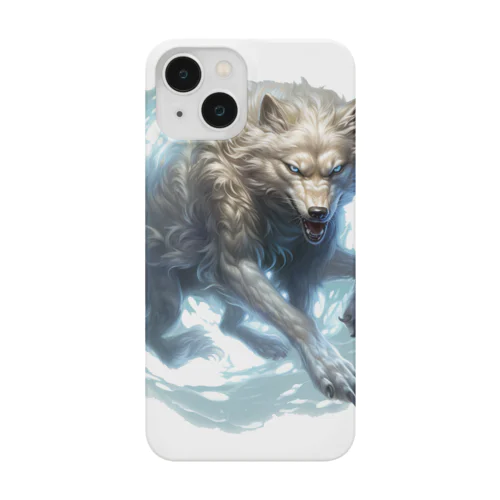 銀色の狼 Smartphone Case
