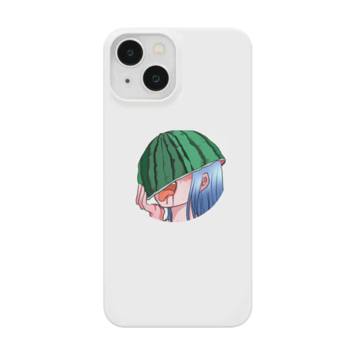 恐怖！スイカ女 Smartphone Case