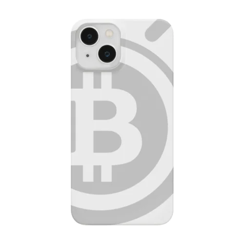 急上昇ビットコインシリーズ（灰ロゴ） Smartphone Case