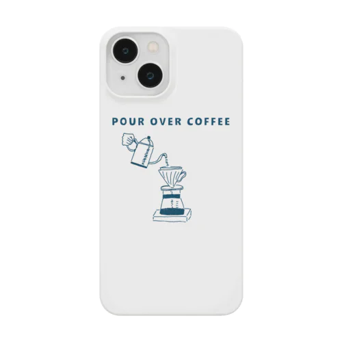 コーヒー好き限定デザイン「ハンドドリップコーヒー」＜夏バージョン＞ Smartphone Case